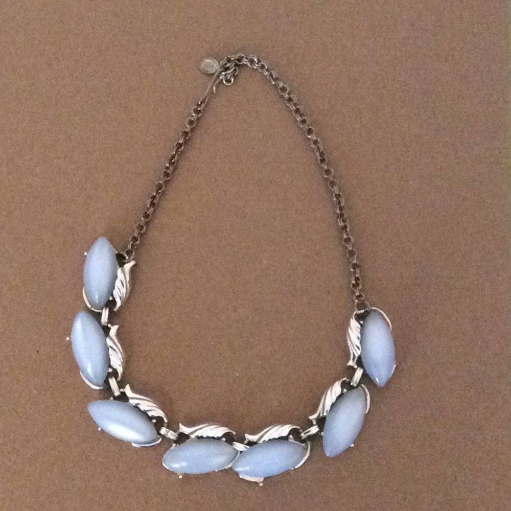 Light blue stones necklace - Picture 6 of 10